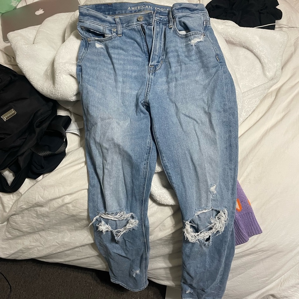 Light Blue Straight leg jeans